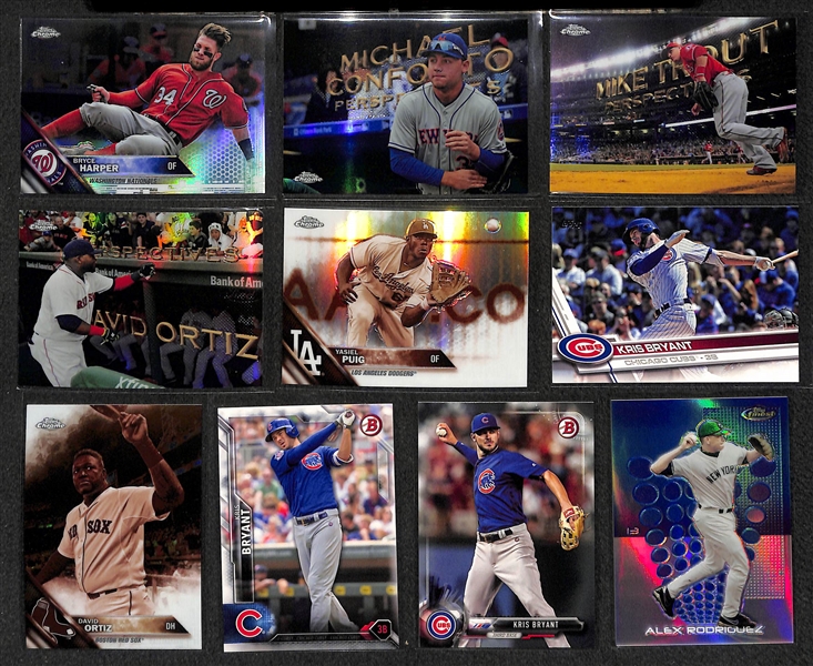 Lot of 400+ Baseball Cards - Primarily Stars & Hall of Famers - w. Jeter