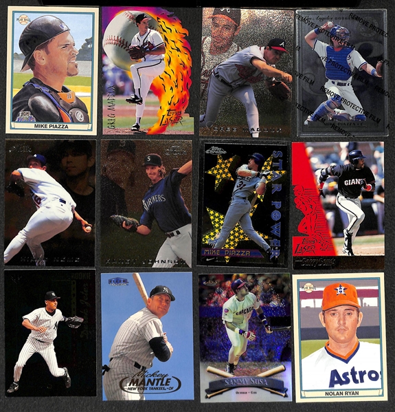Lot of 400+ Baseball  Cards - Mostly Stars and Hall of Famers from Late 1990s & Early 2000s - w. Jeter