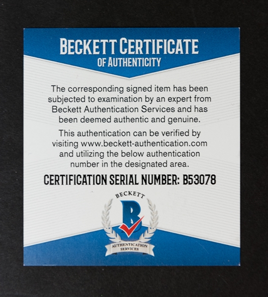 Hank Aaron Autographed Official American League Baseball (Beckett COA)
