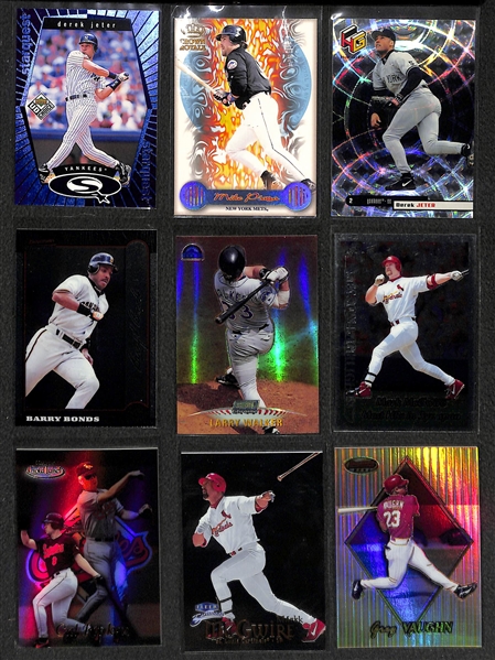 Lot of Over 400 Baseball Cards - Mostly Stars & Inserts from 1999 & 2000 - w. Griffey Jr