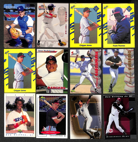 Lot of Over 360 Baseball Cards - Mostly Stars & Inserts from 1990 through 2005 - w. Mantle
