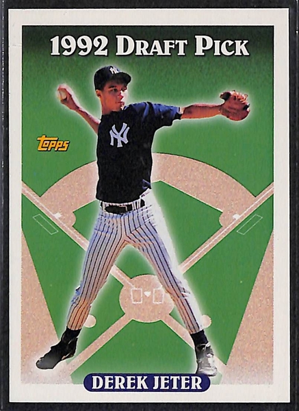 Derek Jeter Rookie Card Lot