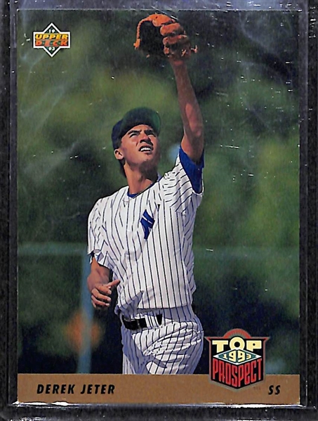 Derek Jeter Rookie Card Lot