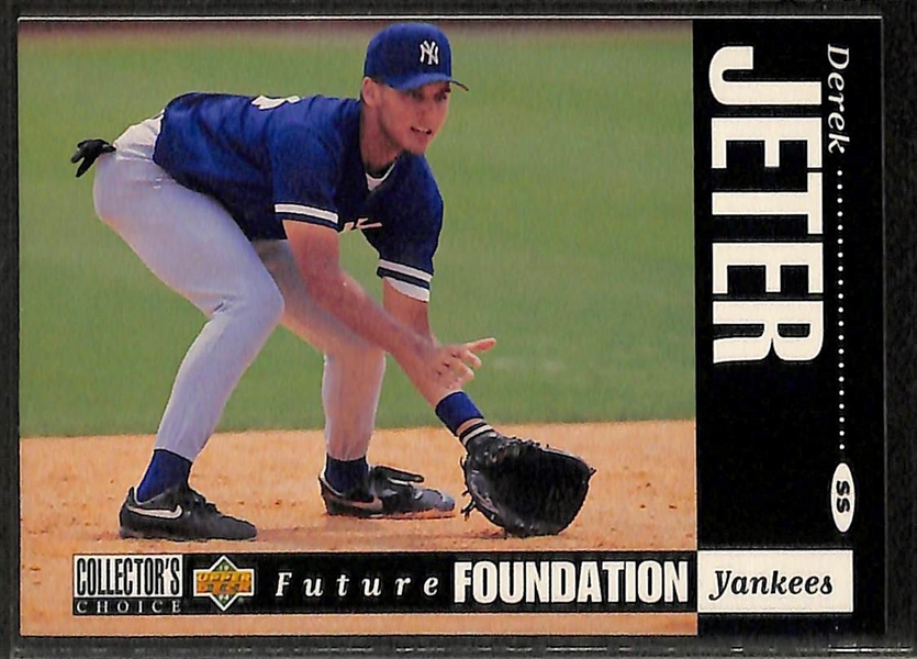 Derek Jeter Rookie Card Lot