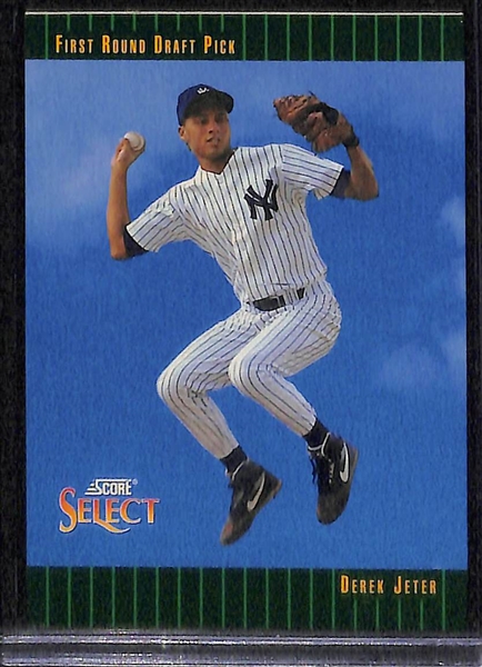Derek Jeter Rookie Card Lot