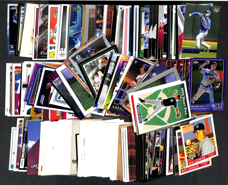 Lot of 300+ Baseball Rookie Cards w. Verlander