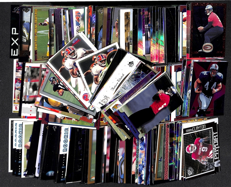 Lot of 400+ Football Rookie Cards - Mostly from 1998 to 2005 - w. Peyton Manning