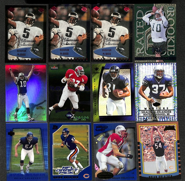Lot of 400+ Football Rookie Cards - Mostly from 1999 to 2000 - w. Peyton Manning