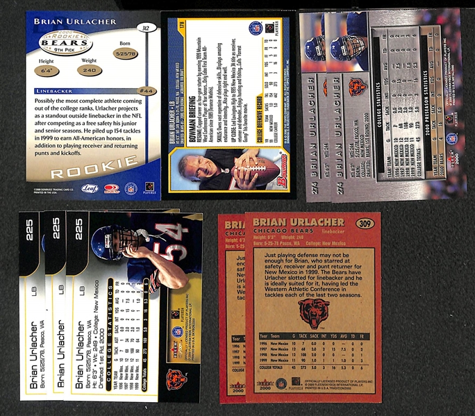 Lot of 400+ Football Rookie Cards - Mostly from 1999 to 2000 - w. Peyton Manning