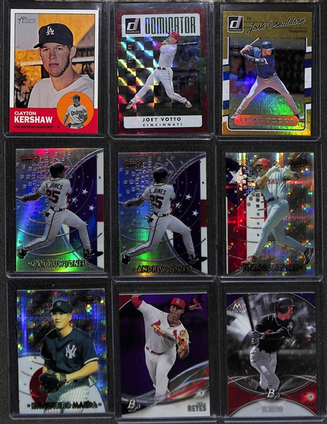 Lot of 75+ Baseball Cards w. Harper & Trout