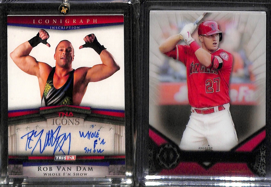 Lot of 26 Baseball & Non-Sport Cards w. Inserts, Rookies, & Autograph Cards