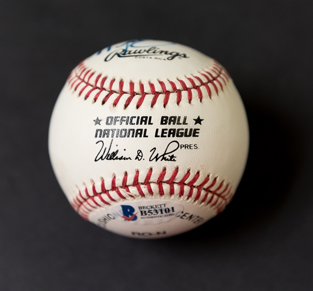 Richie Ashburn and Mike Schmidt Signed Baseballs (w/ Beckett COAs)