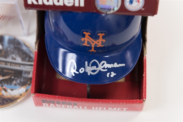 Baseball Signed Memorabilia Lot w. Gossage & Alomar