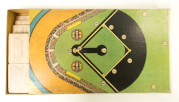 Early 1900s Babe Ruth's Baseball Game - Includes Box and Board Game by Milton Bradley