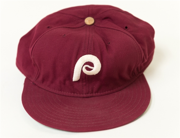 Robin Roberts Autographed Phillies Hat - Likely Worn During a Reunion or Old Timers Game (JSA)