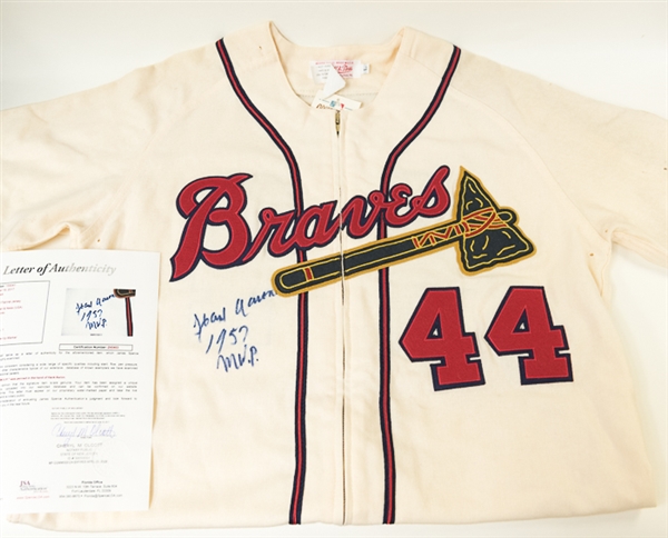 hank aaron mitchell and ness jersey