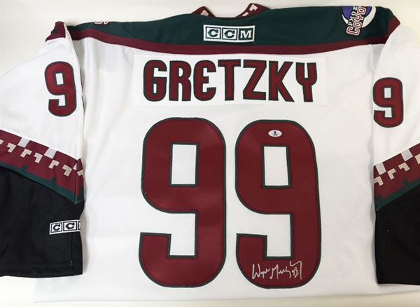 wayne gretzky signed jersey