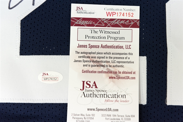 John Cappelletti Signed Penn State Style Jersey (JSA)