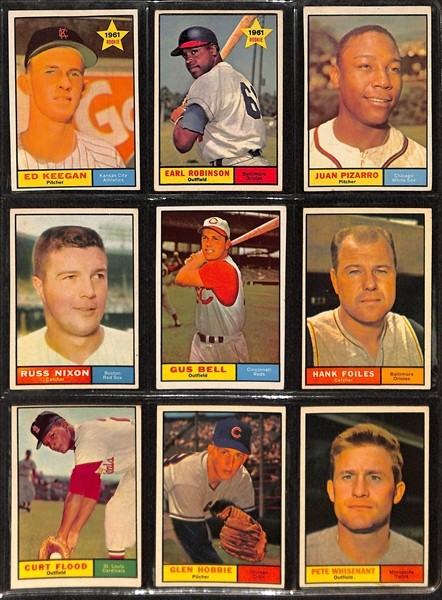 Lot of 207 Topps Cards from 1960-1963 w. 1960 Bill Mazeroski