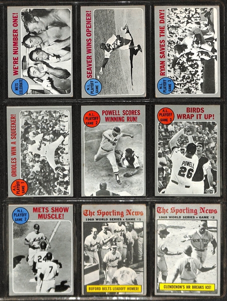 Lot of 600 Topps Cards from 1970 w. Ted Williams