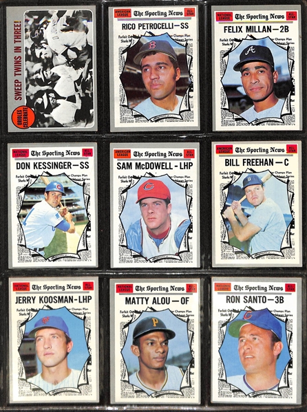 Lot of 600 Topps Cards from 1970 w. Ted Williams
