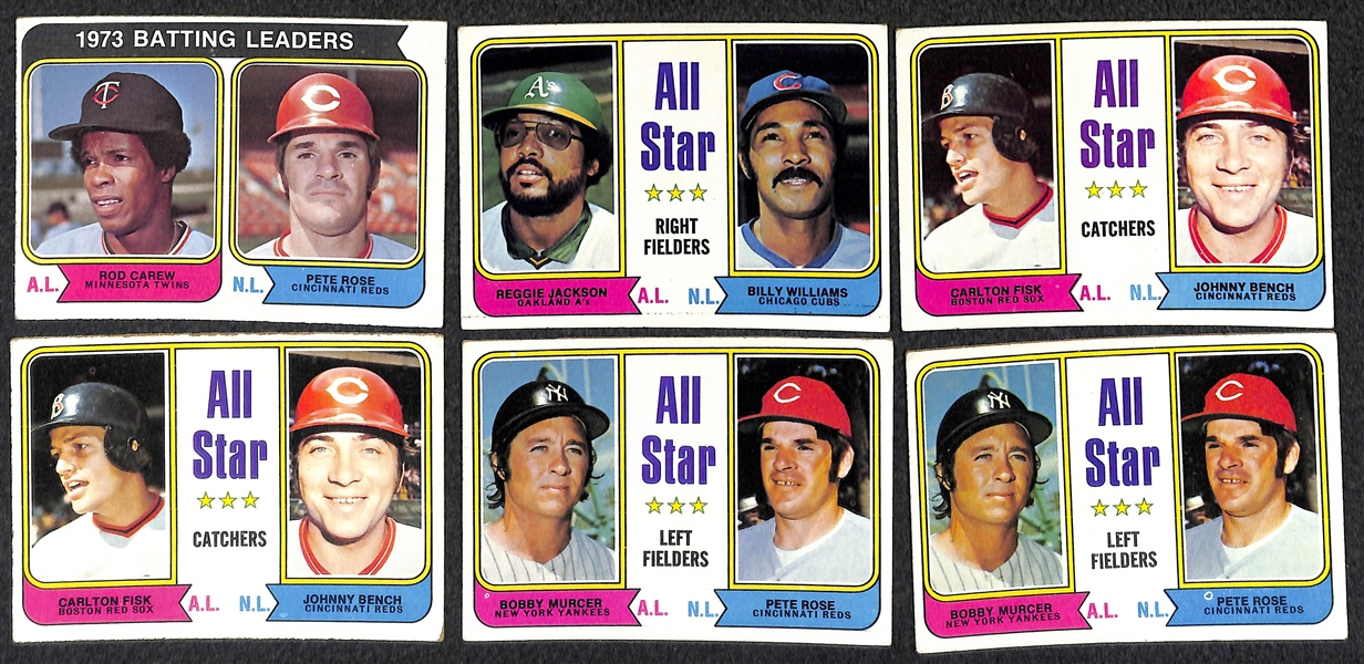 Lot of 2000+ 1974 Topps Baseball Cards w. Brooks Robinson