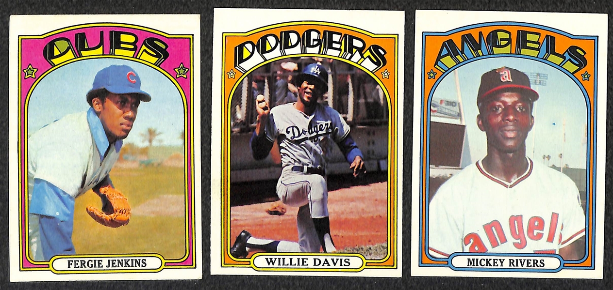  Lot of Approximately 750 - 1972 Topps Baseball Cards w. Reggie Jackson