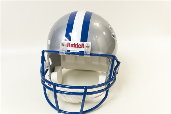 Barry Sanders Signed Full-Size Detroit Lions Helmet (JSA)