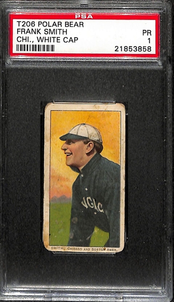 Lot of 3 T206 Cards - Doyle/Frank Smith/Clancy - PSA