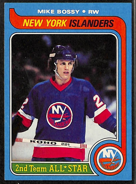 1979-80 Topps Hockey Partial Set w. Gretzky Rookie Card, & 3 Additional Topps Hockey Partial Sets from 1974-1979