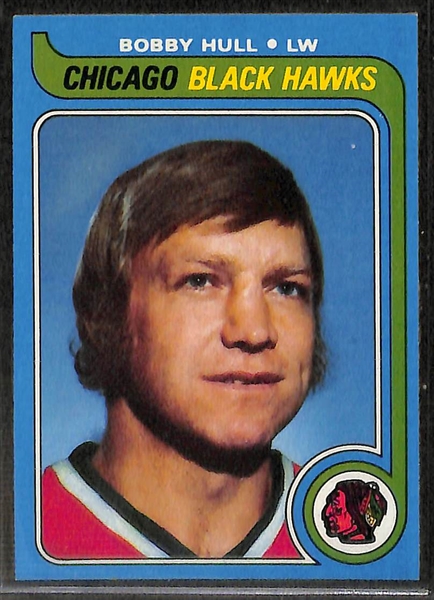1979-80 Topps Hockey Partial Set w. Gretzky Rookie Card, & 3 Additional Topps Hockey Partial Sets from 1974-1979