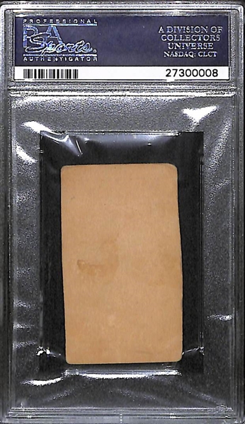 1920 W516-1 Ty Cobb Card #6 Strip Card - PSA Authentic
