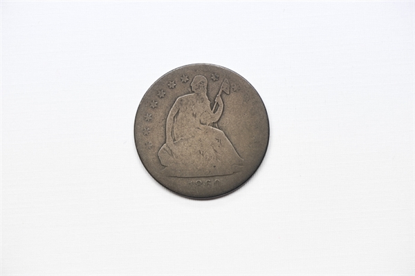 US Half Dollar Lot - 1860-S, 1892, 1926