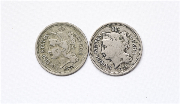 Misc. Grouping of 19th Century Coins