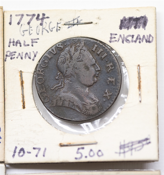 World Copper Assortment from the 18th & 19th Century