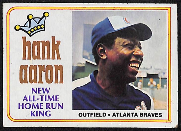 1974 Topps Baseball Card Complete Set (660 cards include Winfield Rookie, Aaron, N. Ryan)