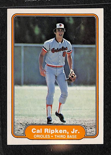 1981 Topps & 1982 Fleer Baseball Complete Sets