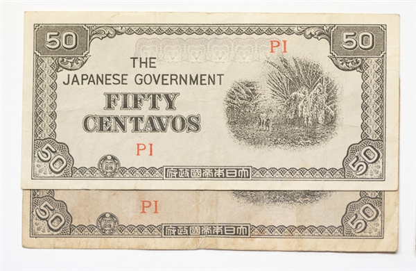 Philippines Lot - 2 Silver Coins and Japanese Occupation Notes