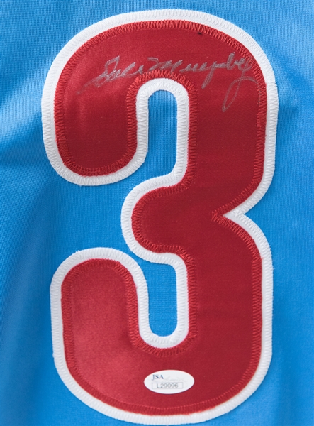 Dale Murphy Signed Phillies Style Jersey (JSA COA)