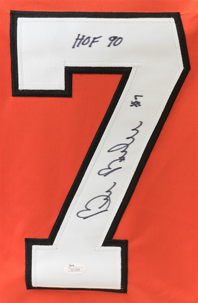 Bill Barber Signed Flyers Jersey (JSA COA)