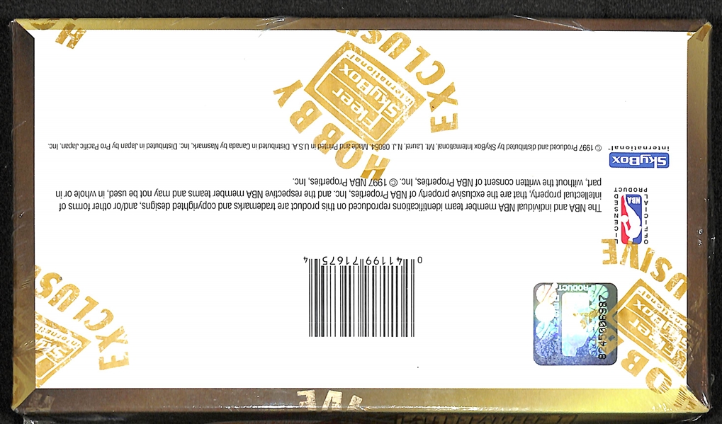 1996-97 Skybox Premium Series 2 Sealed/Unopened Hobby Basketball Box (24 packs)