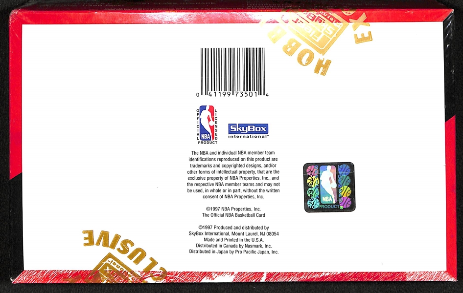 1997-98 Skybox Hoops Series 1 Sealed/Unopened Hobby Basketball Box (36 packs w/ 10 cards per pack)