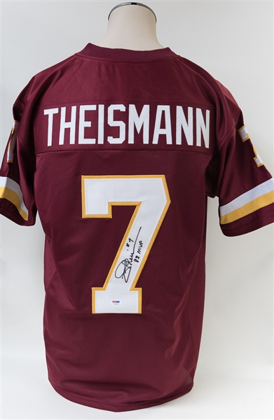 Joe Theismann Signed Redskins Style Jersey (PSA/DNA COA)