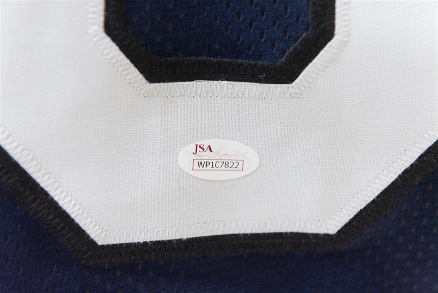Kennan Reynolds Signed Navy Midshipmen Style Jersey (JSA COA)