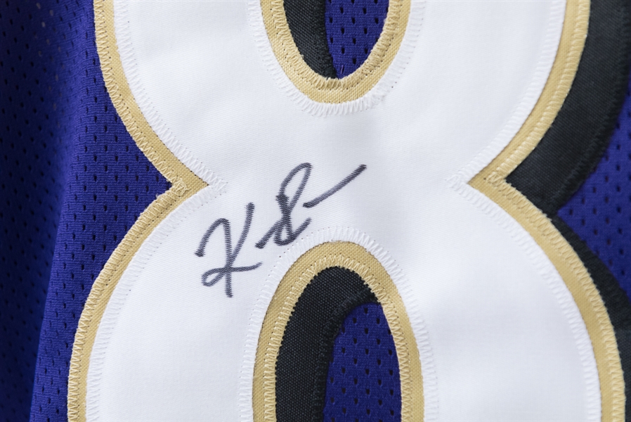 Keenan Reynolds Signed Baltimore Ravens Signed Jersey (JSA COA)