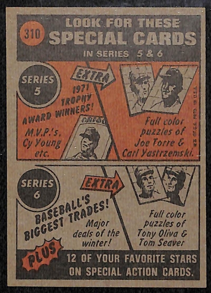 Lot of (16) - 1972  Topps Roberto Clemente #310 IA Cards - Vending/Fresh from the Pack