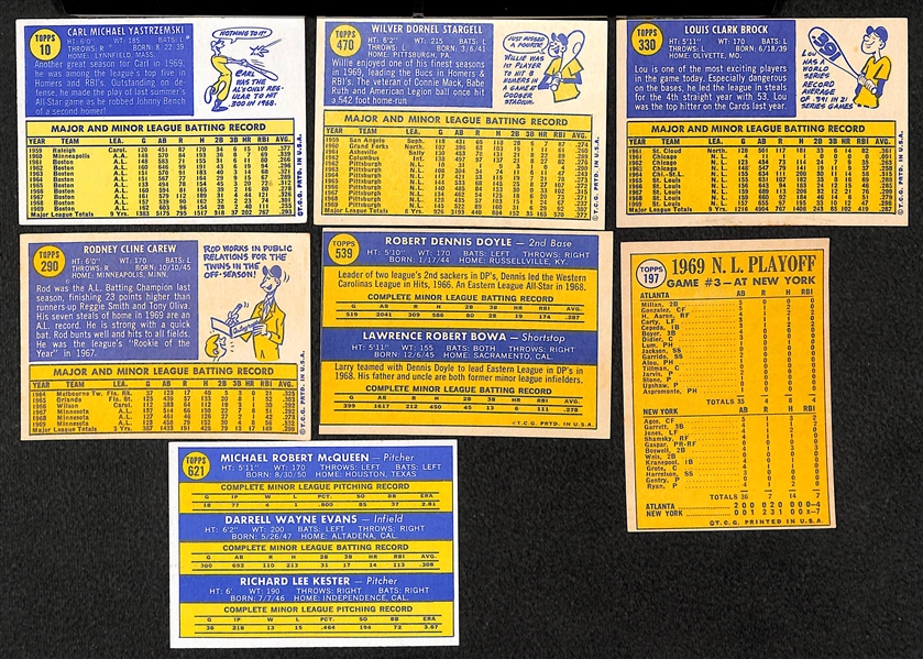 Lot of (63) Assorted 1970s Topps Baseball Star & Rookie Cards - Many in Pack Fresh Condition