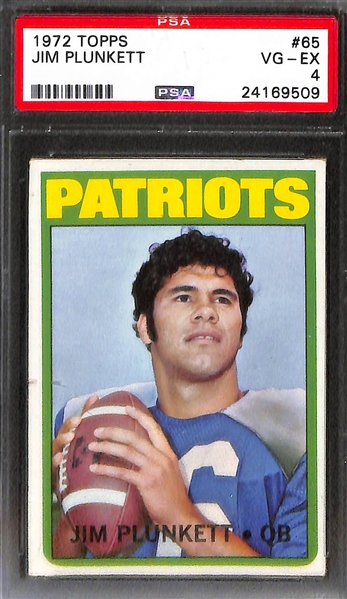 (20) PSA Graded Football Rookie Cards w. 1956 Topps Billy Vessels (PSA4)