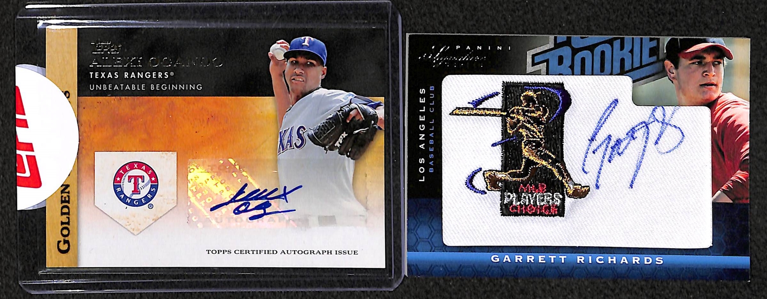 Lot of Over 55 Certified Baseball Autographed Cards (w/ Cal Ripken Jr., Sonny Gray, ...)