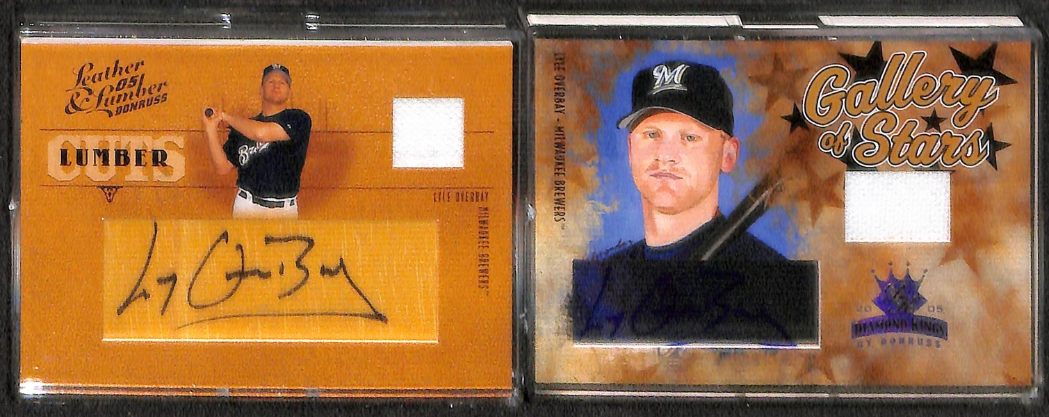 Lot of Over 50 Certified Baseball Autographed Cards (w/ Bobby Doerr, Pete Rose, K. Youkilis)